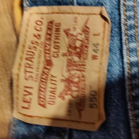 Levi's 550 relaxed Fit Shorts Sz 44 - Picture 3 of 6